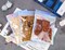 Holographic Mylar Bags Resealable Smell Proof Bags for Lip Gloss, Jewelry, Lash Candy and More - Small Business Packaging Supplies(100PACK, 5.5x8INCH)